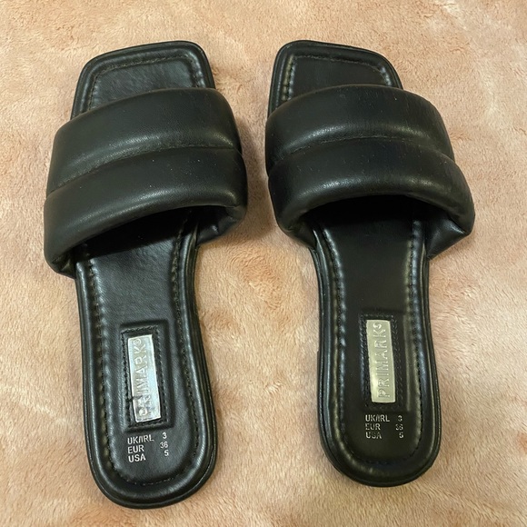 Primark puffy square toe slippers - Picture 1 of 3